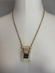 Vintage Coco Chanel Parfum Bottle Necklace by Gina