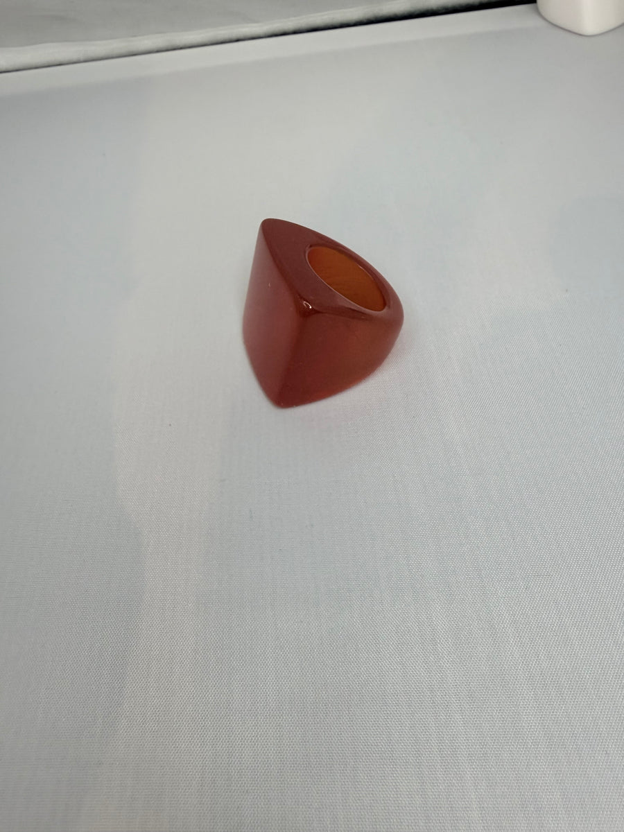 Chunky Resin Statement Ring
