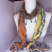 Boho Tassel Scarf Necklace