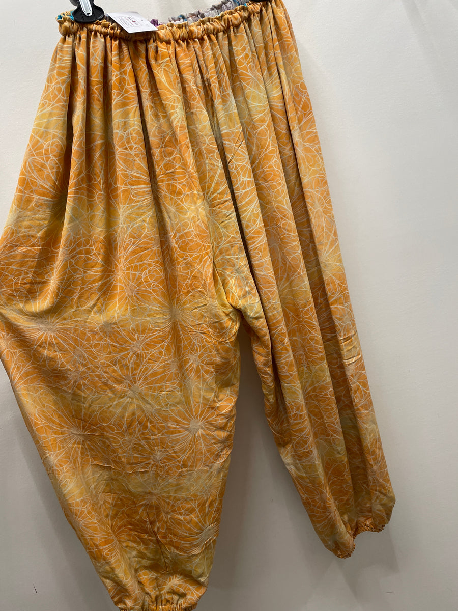 Silk Sari Jogger Pant #05 by Kantha Bae