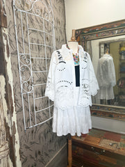 Eyelet Lace Shacket by Adore