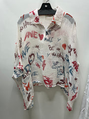 Be Different Graffiti Top