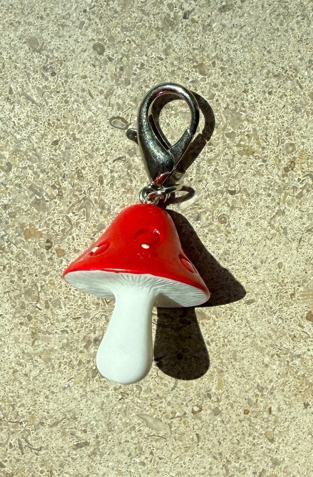 Resin Mushroom Charm Large Robin Boutique
