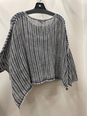 Oversized Crochet Pocket Top