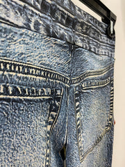 IPNG Design Hanky Pants in Illusion Printed Look-Denim Robin Boutique