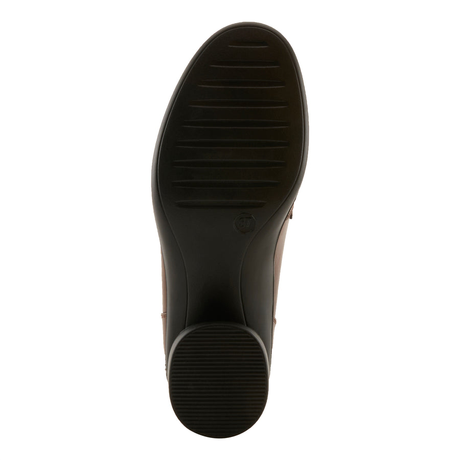 Flexus Calderoni Shoes in brown sole view - Robin Boutique