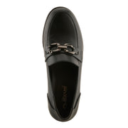 Flexus Calderoni Shoes in black top view - Robin Boutique