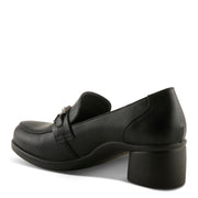 Flexus Calderoni Shoes in black side view - Robin Boutique