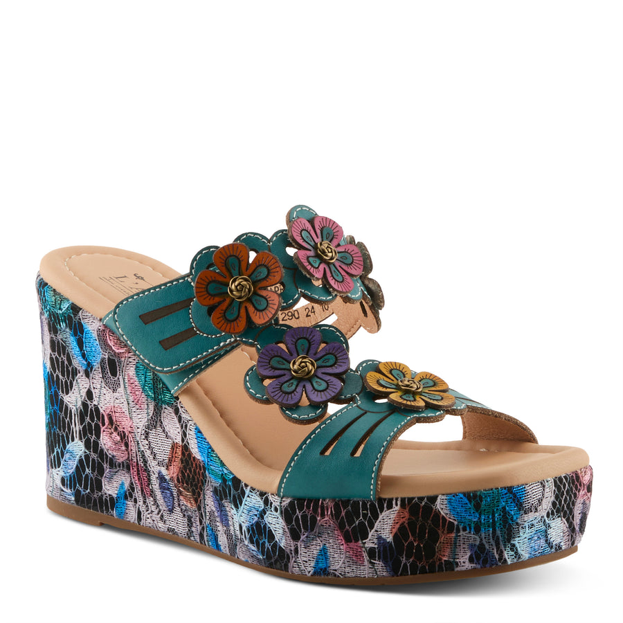 L'Artiste Caprice Platform Sandal Slides