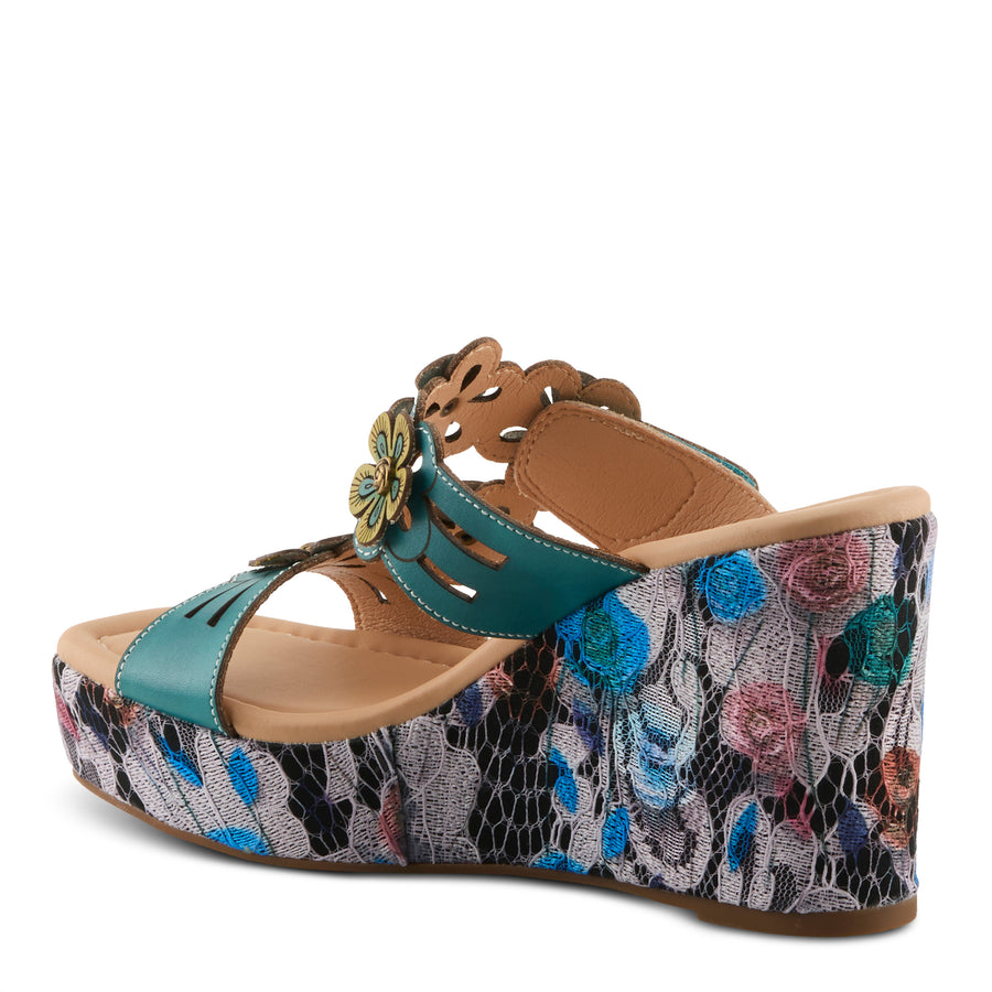 L'Artiste Caprice Platform Sandal Slides