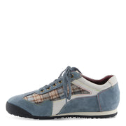 L'Artiste Carpediem Sneaker Shoes in Blue Multi Side View - Robin Boutique
