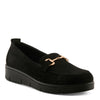 Flexus Cashmeran Shoes in black front view - Robin Boutique