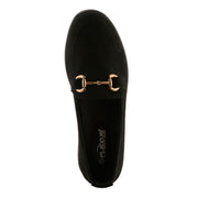 Flexus Cashmeran Shoes in black top view - Robin Boutique