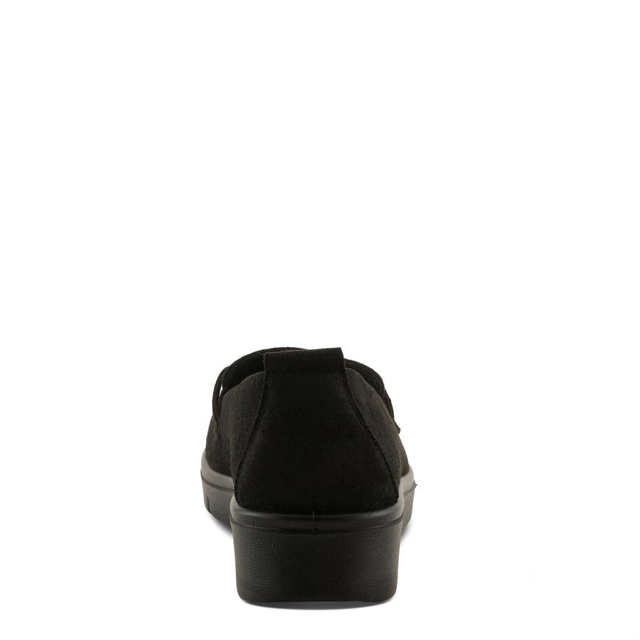 Flexus Cashmeran Shoes in black back view - Robin Boutique