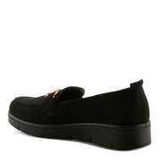 Flexus Cashmeran Shoes in black back view - Robin Boutique