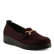 Flexus Cashmeran Shoes in bordeaux front view - Robin Boutique