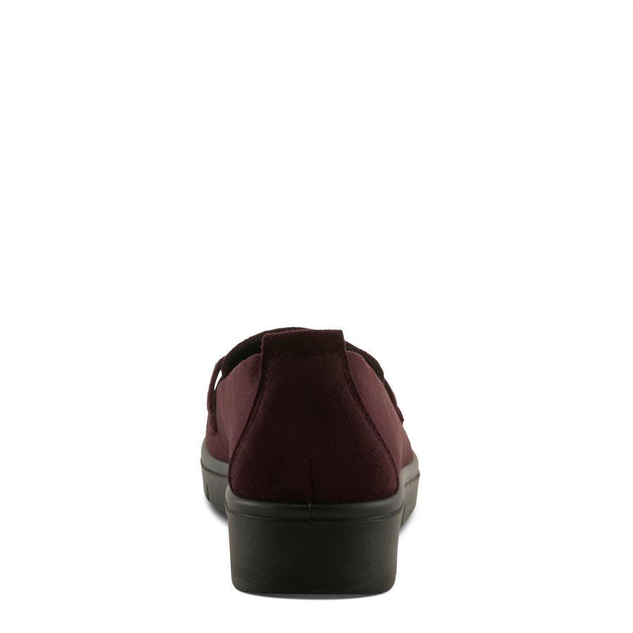 Flexus Cashmeran Shoes in bordeaux back view - Robin Boutique