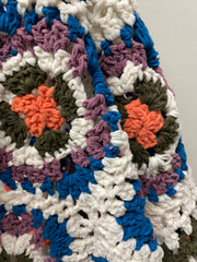 Reversible Crochet Faux Wrap Sweater