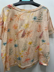 Driftwood Day Tee in Victorian Print by Paper Lace Robin Boutique