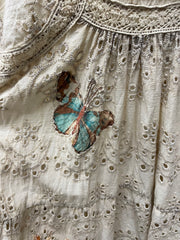 Sleeveless Eyelet Applique Top by Paper Lace Robin Boutiuqe