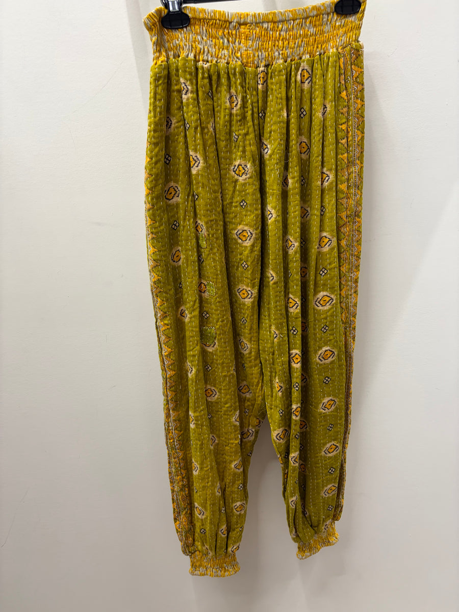 Pareo Kantha Sari Jogger Pant #105 by Kantha Bae