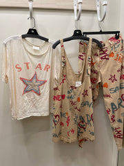 Cotton Charm Tee in Stary Boho Dream
