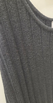 U Neck Sweater Stretch Dress