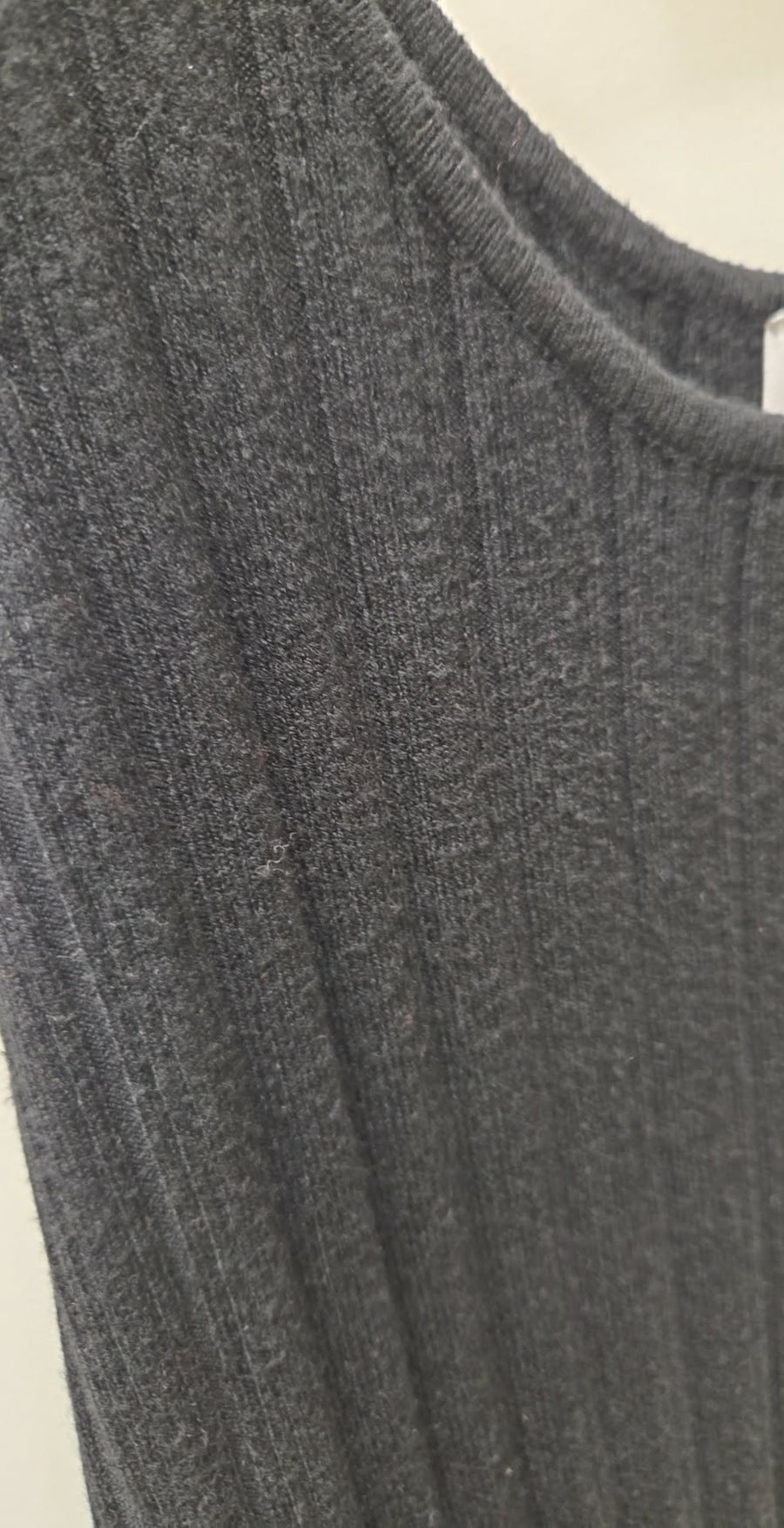 U Neck Sweater Stretch Dress