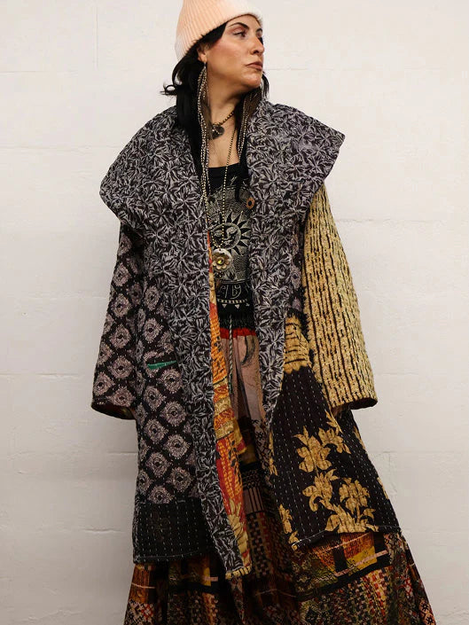 Koverlet Nomad Coat by Kantha Bae Robin Boutique