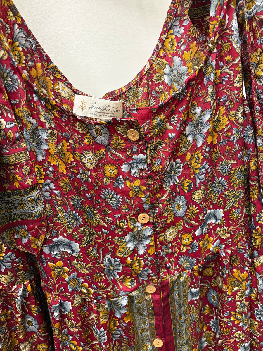 Silk Celeste Jumpsuit #100 by Kantha Bae