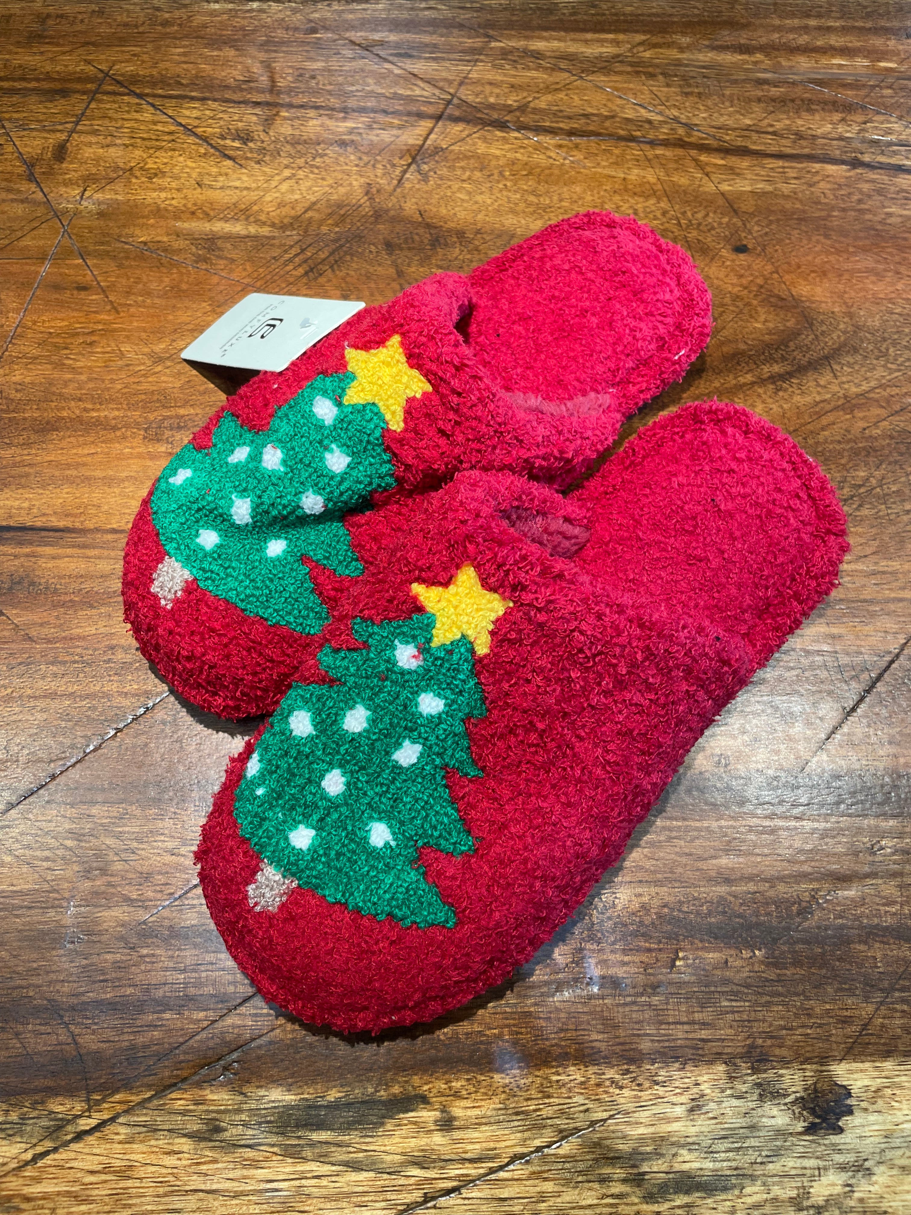 Ultra Soft Slippers in Snowman