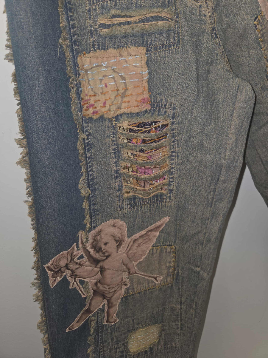 Angel Patch Jean by Paper Lace