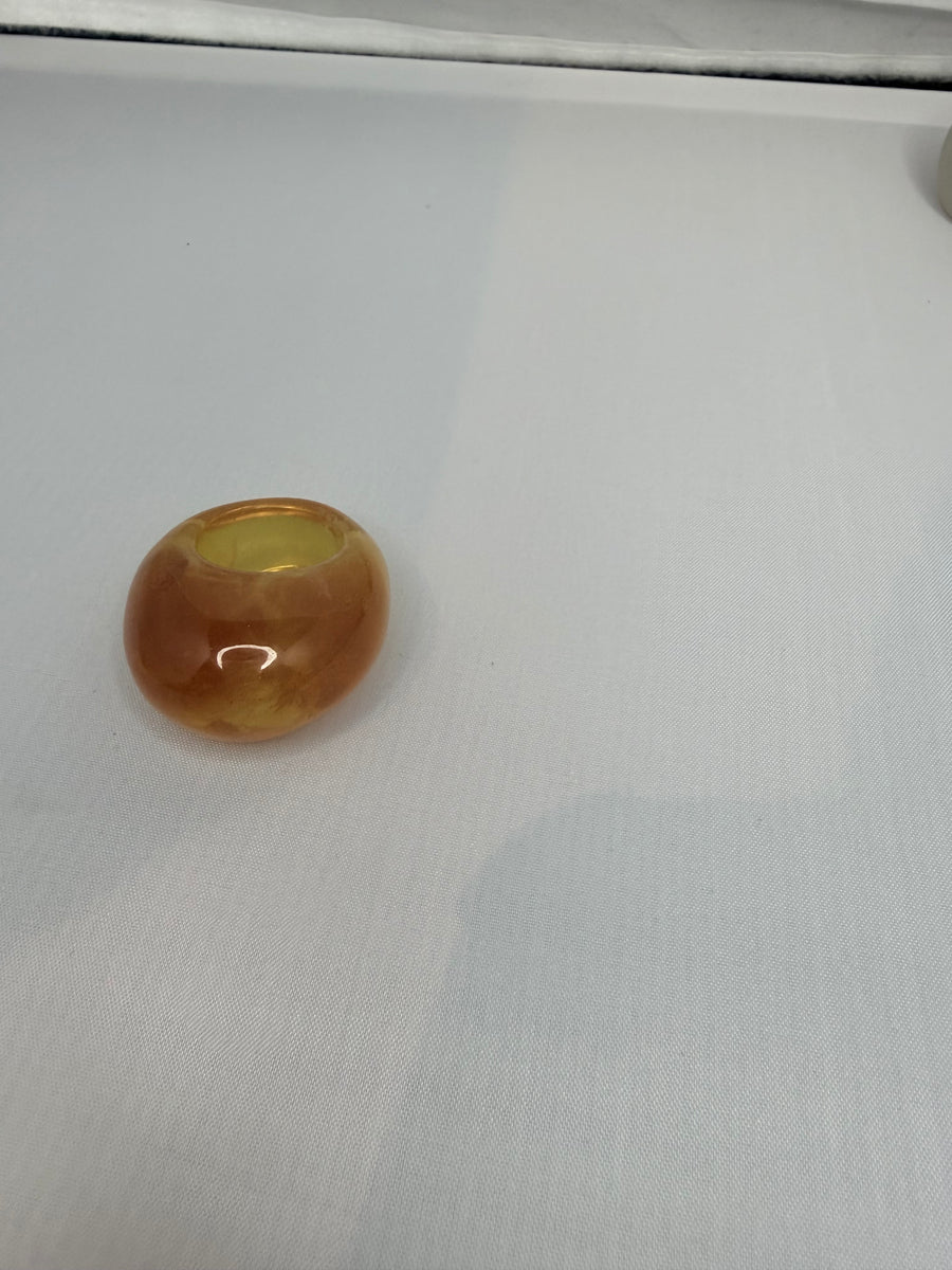 Chunky Resin Statement Ring