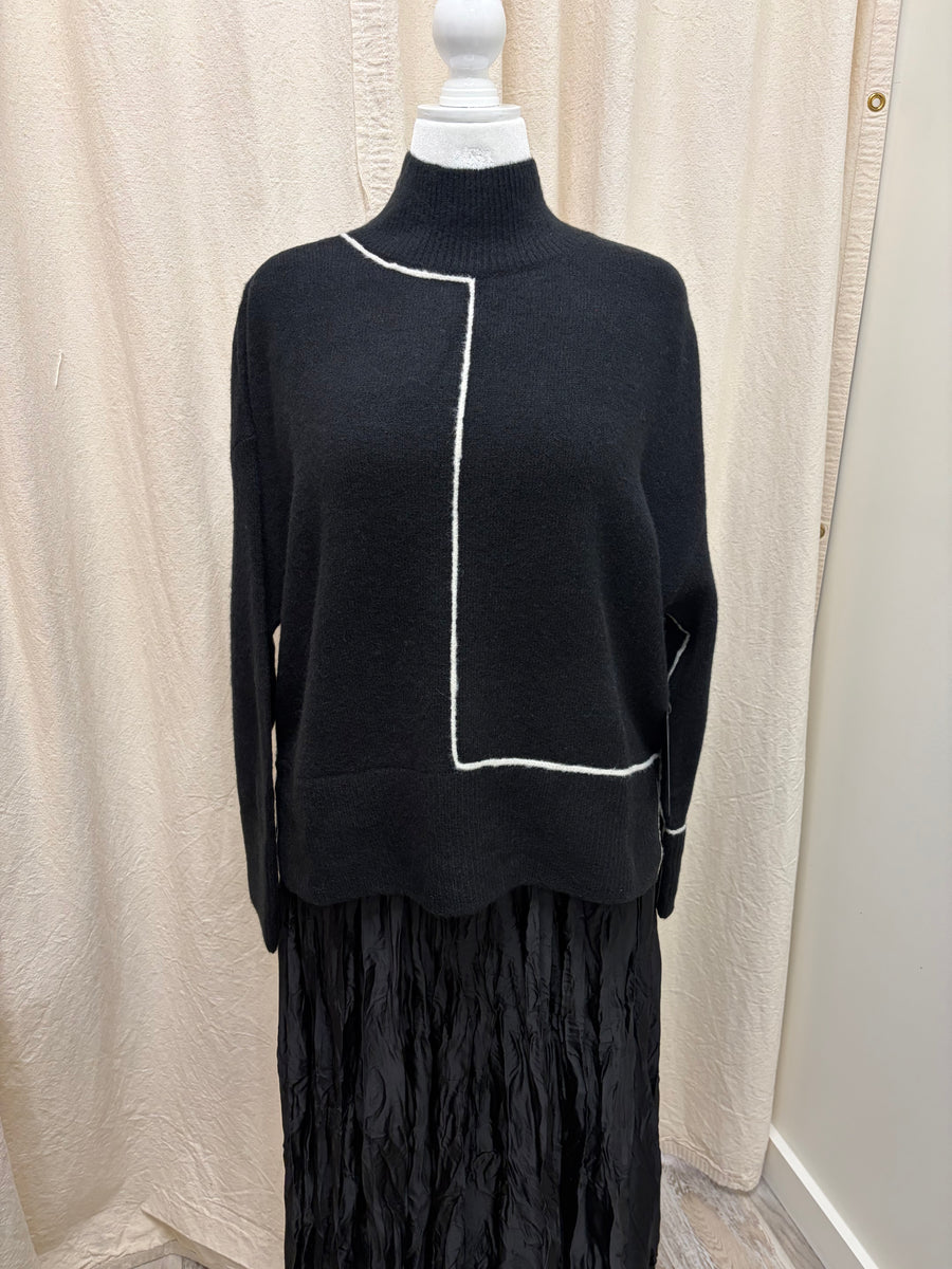 Get In Line Sweater by Olivia
