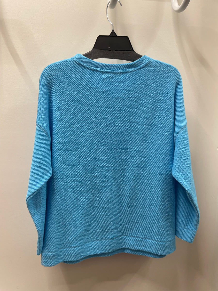 Cool Breeze Sundown Loopy Terry Pullover by Escape