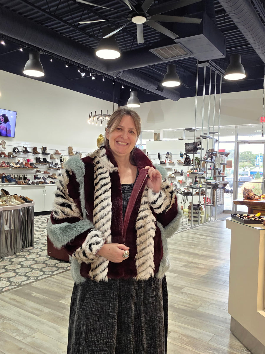 Wild Frost Faux Fur Jacket By Azalea Wang