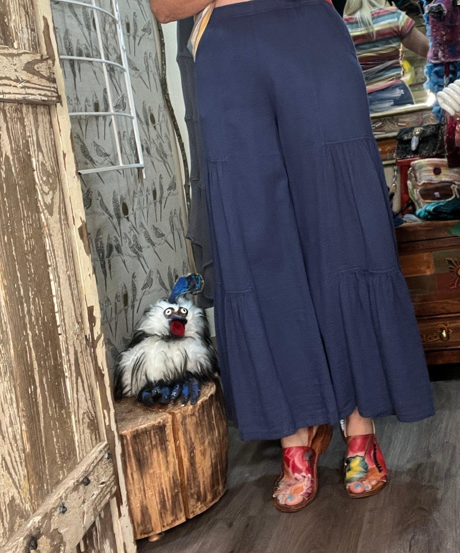 Focus Clothing Cotton Dobby Shirring Pants CD212 - Robin Boutique-Boutique 