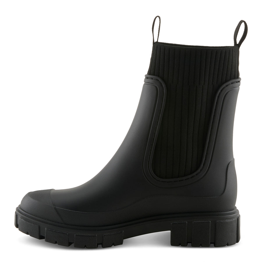 Spring Step Cheli Boots in Black Side View - Robin Boutique