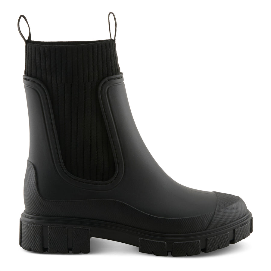 Spring Step Cheli Boots in Black Side View - Robin Boutique