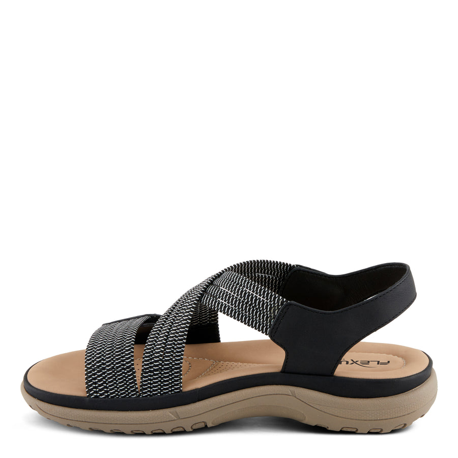 Flexus Crossbeam Adjustable Strap Sandals