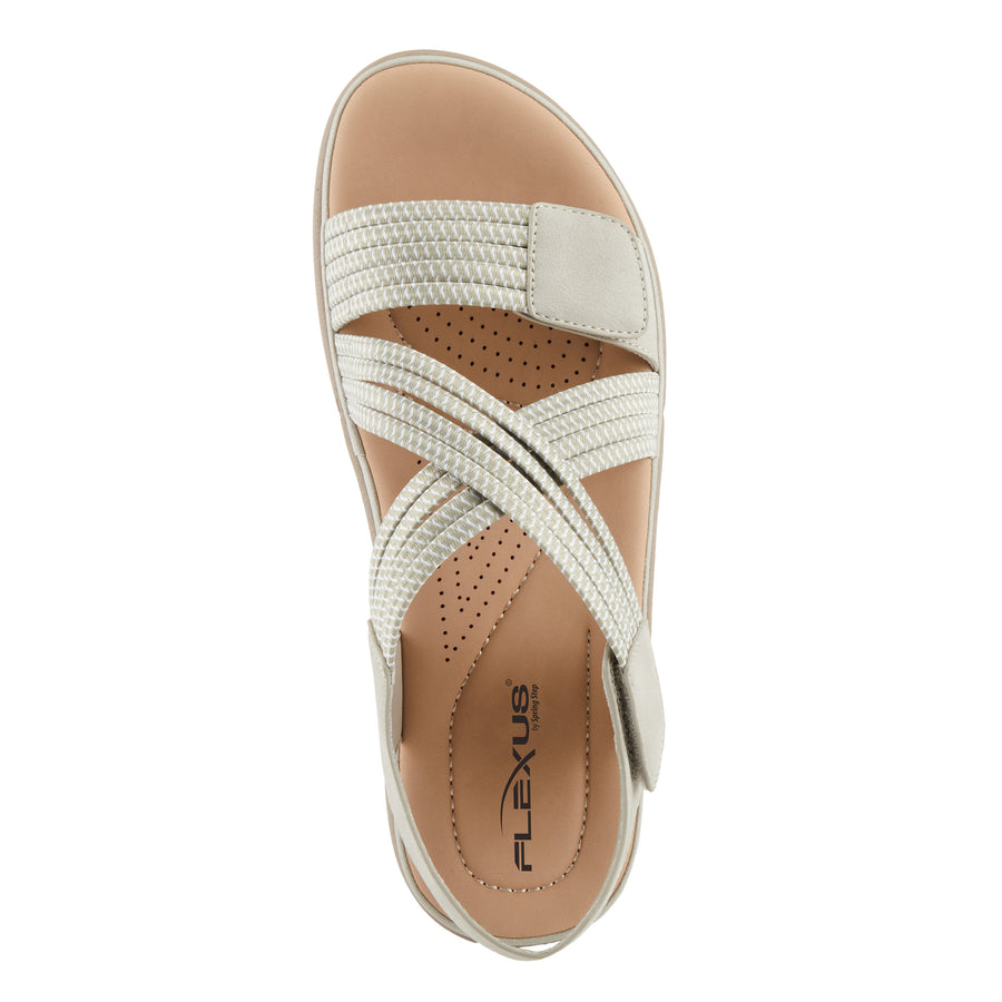 Flexus Crossbeam Adjustable Strap Sandals