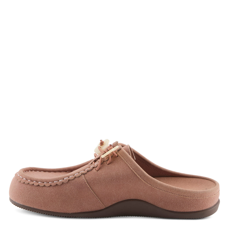 Side view of Cutestuff Shoes by Patrizia in blush - Robin Boutique