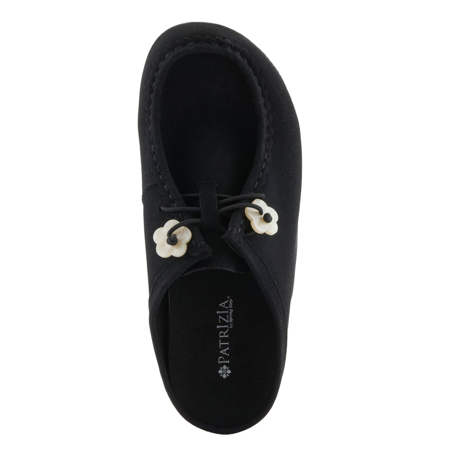 Top view of Cutestuff Shoes by Patrizia in black - Robin Boutique