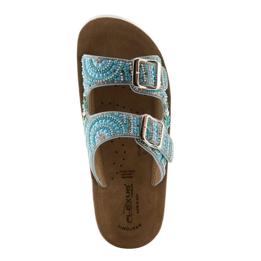 Flexus Cytheria Comfort Beaded Sandals
