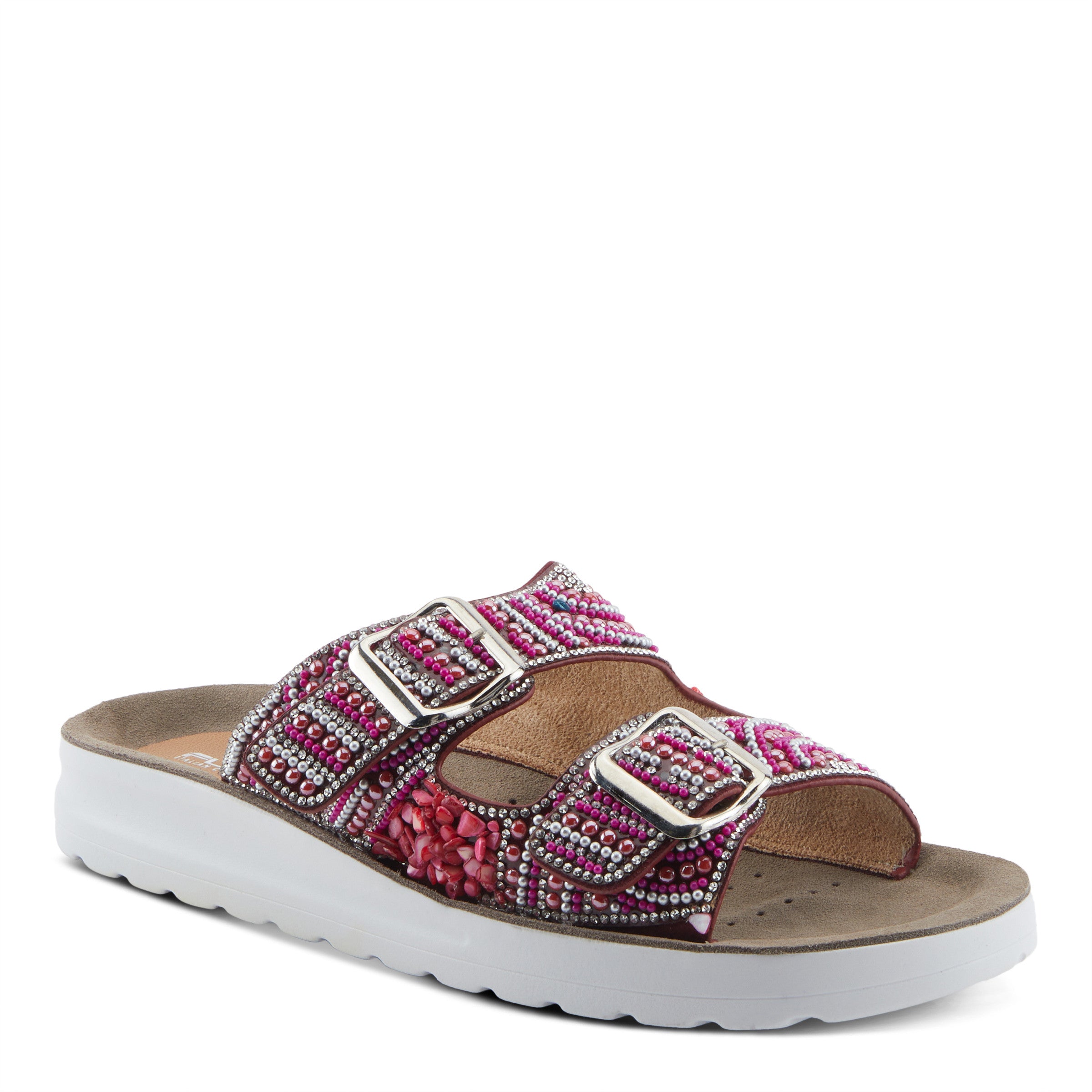 Flexus Cytheria Comfort Beaded Sandals Robin Boutique