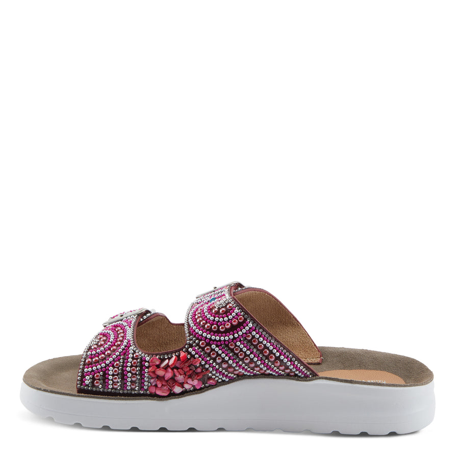 Flexus Cytheria Comfort Beaded Sandals