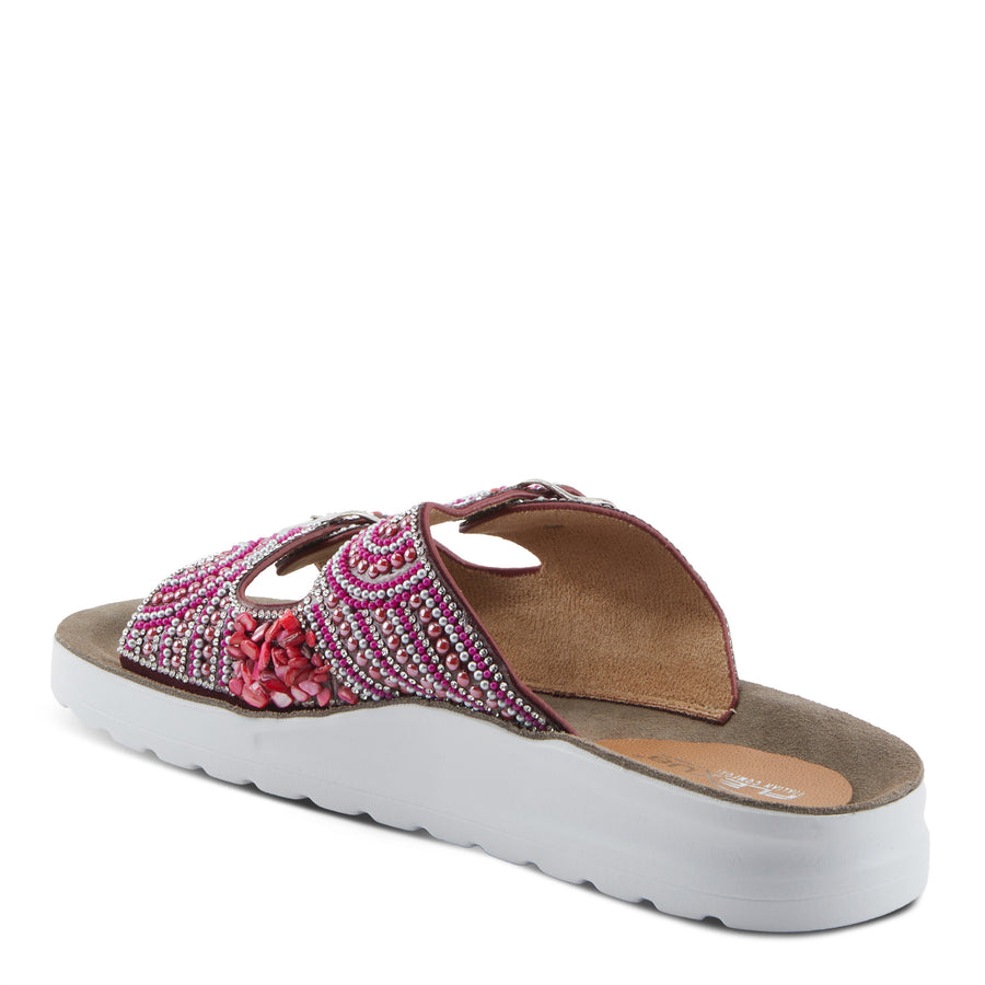Flexus Cytheria Comfort Beaded Sandals