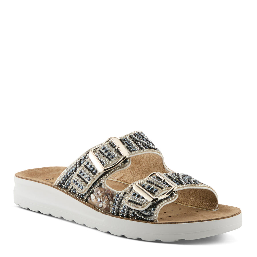 Flexus Cytheria Comfort Beaded Sandals Robin Boutique