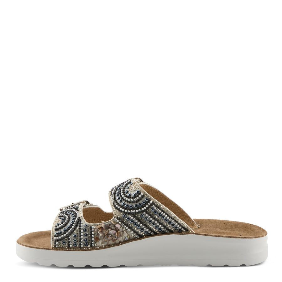 Flexus Cytheria Comfort Beaded Sandals