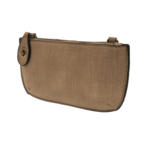 Linen Crossbody Mini Wristlet Clutch - Robin Boutique-Boutique 